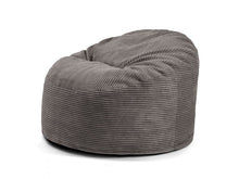 Laden Sie das Bild in den Galerie-Viewer, Foam Bean bag Om 85 Waves Dark Grey