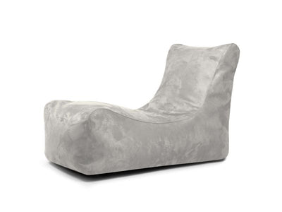 Bean bag Lounge Masterful White Grey