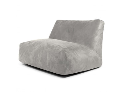 Bean bag Sofa Tube Masterful White Grey
