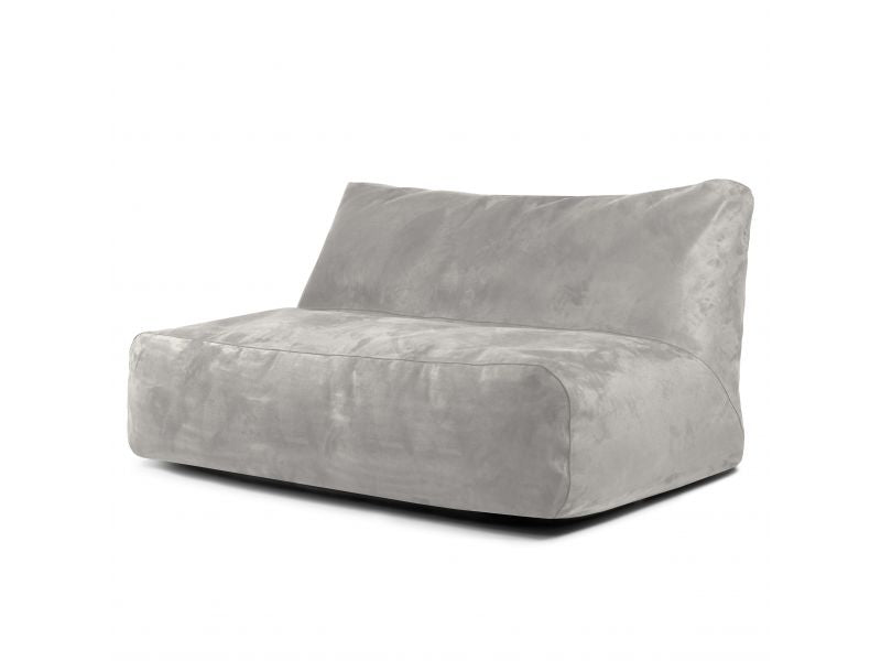Bean bag Sofa Tube 160 Masterful White Grey