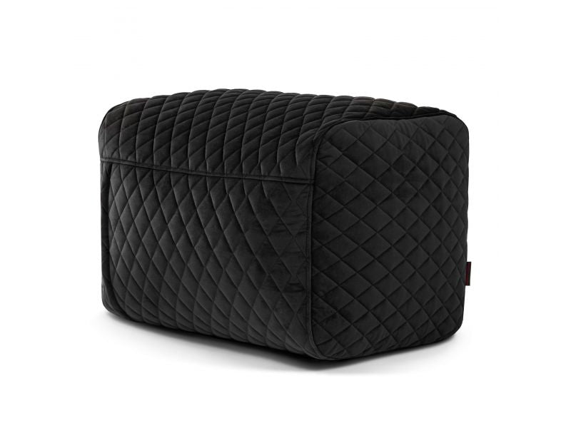 Pouf Plus 70 Lure Luxe Black