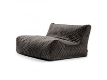 Carica l'immagine nel visualizzatore di Gallery, Bean bag Sofa Lounge Lure Luxe Grey