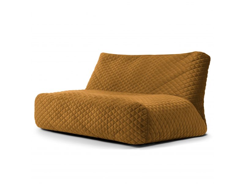 Bean bag Sofa Tube 160 Lure Luxe Mustard