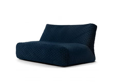 Load image into Gallery viewer, Bean bag Sofa Tube 160 Lure Luxe Navy