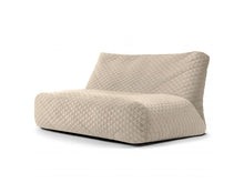 Laden Sie das Bild in den Galerie-Viewer, Bean bag Sofa Tube 160 Lure Luxe Pearl