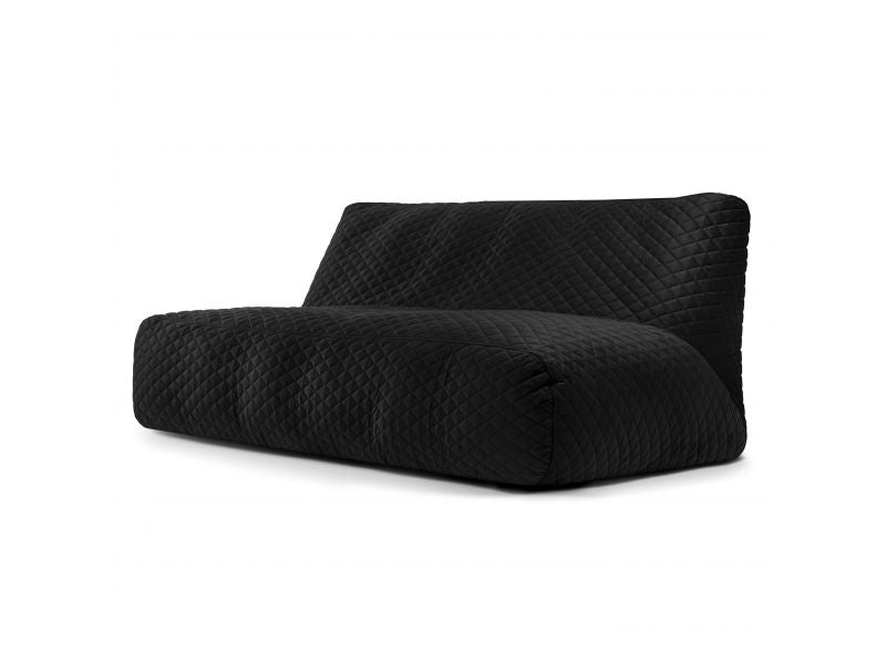 Bean bag Sofa Tube 190 Lure Luxe Black