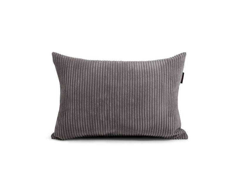 Pillow Square 55 Waves Dark Grey