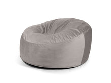 Carica l'immagine nel visualizzatore di Gallery, Foam Bean bag Om 135 Barcelona White Grey