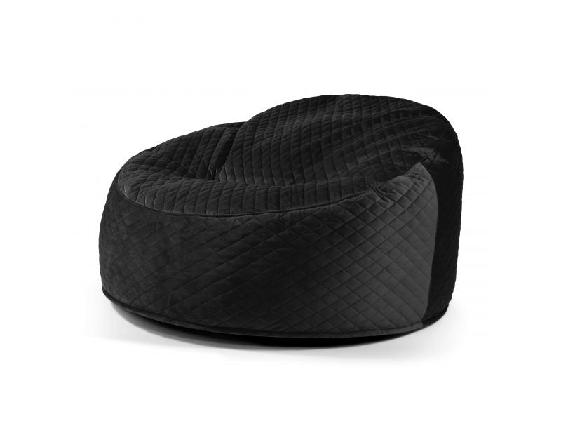 Foam Bean bag Om 135 Lure Luxe Black