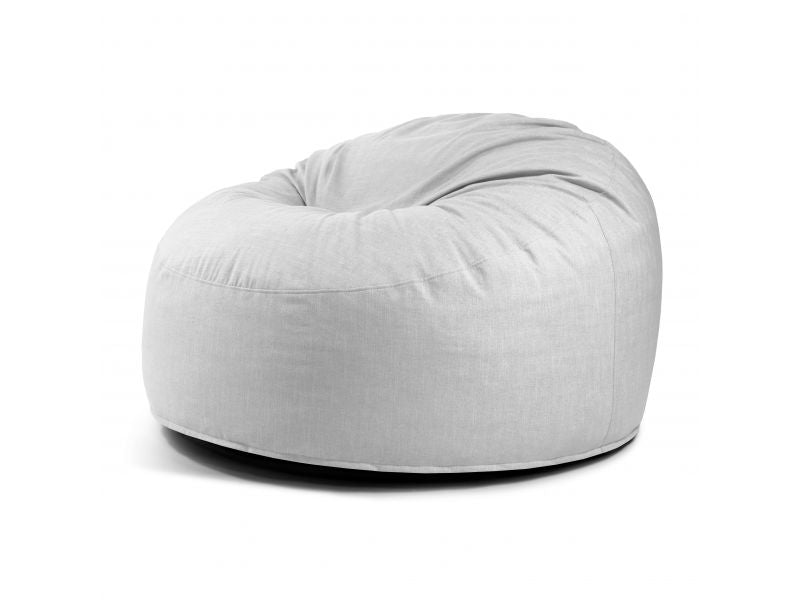 Foam Bean bag Om 135 Gaia White Grey