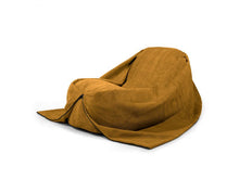 Load image into Gallery viewer, Bean bag Cocoon 100 Waves Mustard