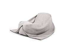 Load image into Gallery viewer, Bean bag Cocoon 100 Waves White Grey