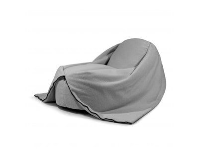 Bean bag Cocoon 100 Teddy White Grey