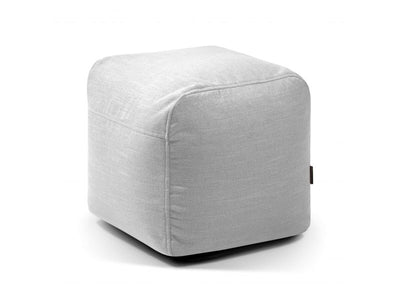 Pouf Plus 50 Gaia White Grey