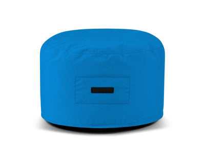 Foam Footstool On 60 Colorin Azure