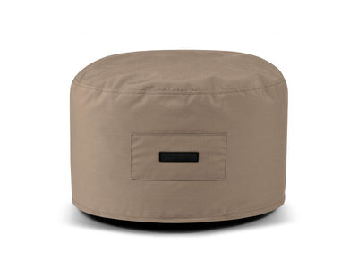 Foam Footstool On 60 Colorin Taupe