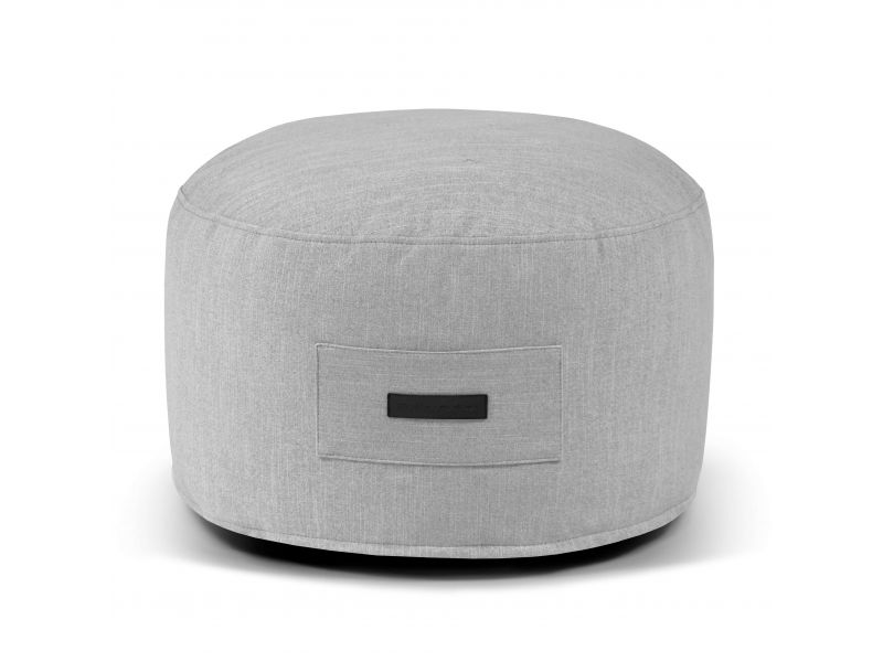 Foam Footstool On 60 Gaia Grey