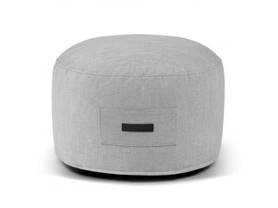 Foam Footstool On 60 Gaia Grey