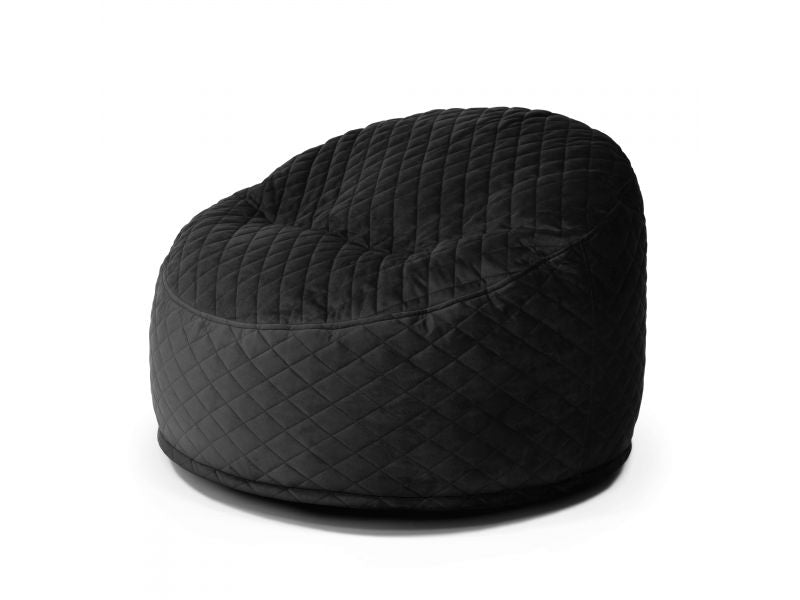 Foam Bean bag Om 85 Lure Luxe Black