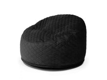 Cargar imagen en el visor de la galería, Foam Bean bag Om 85 Lure Luxe Black