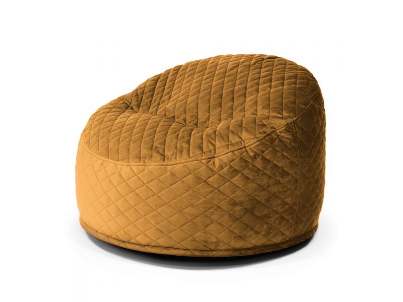 Foam Bean bag Om 85 Lure Luxe Mustard