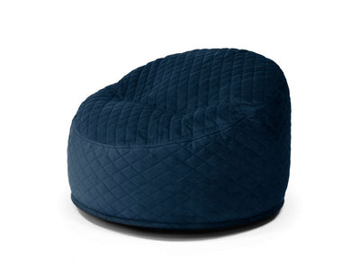 Foam Bean bag Om 85 Lure Luxe Navy