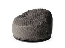 Load image into Gallery viewer, Foam Bean bag Om 85 Lure Luxe Grey