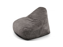 Load image into Gallery viewer, Foam Bean bag Snug 100 Waves Dark Grey