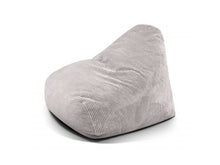 Laden Sie das Bild in den Galerie-Viewer, Foam Bean bag Snug 100 Waves White Grey