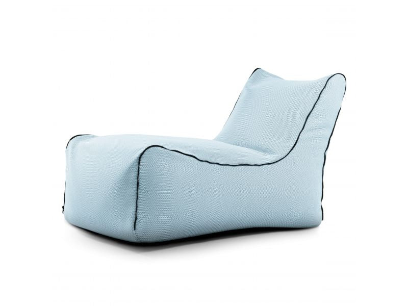 Bean bag Lounge Zip Canaria Light Blue