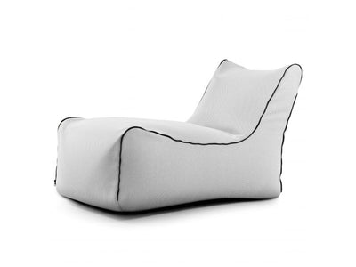 Bean bag Lounge Zip Canaria Light Grey