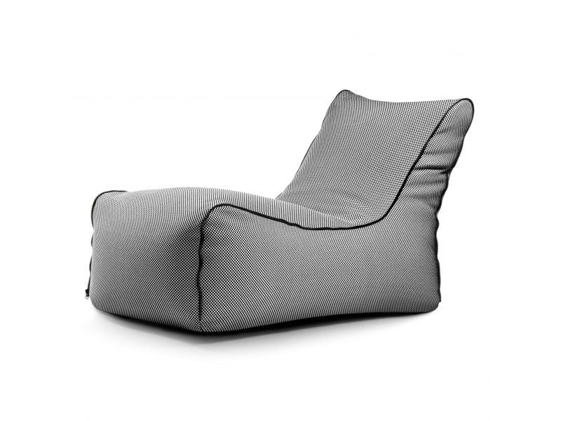 Bean bag Lounge Zip Capri Black