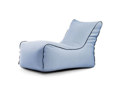 Bean bag Lounge Zip Capri Blue