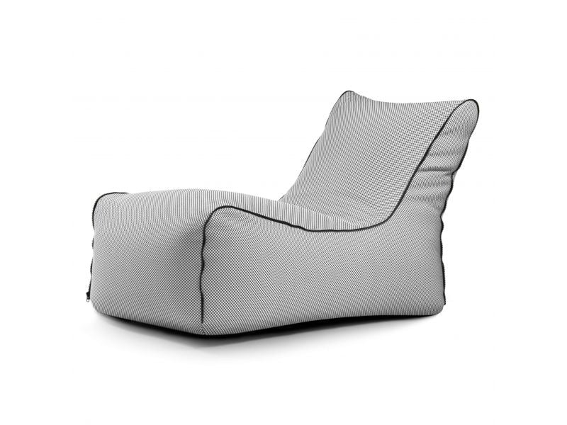 Bean bag Lounge Zip Capri Grey
