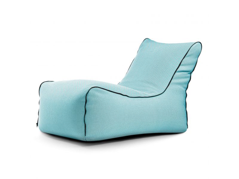 Bean bag Lounge Zip Capri Turquoise