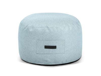 Foam Footstool On 60 Riviera Aquamarine