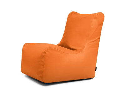 Bean bag Seat Outside Orange