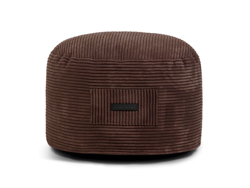Foam Footstool On 60 Waves Chocolate