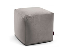 Load image into Gallery viewer, Pouf Up! Barcelona White Grey