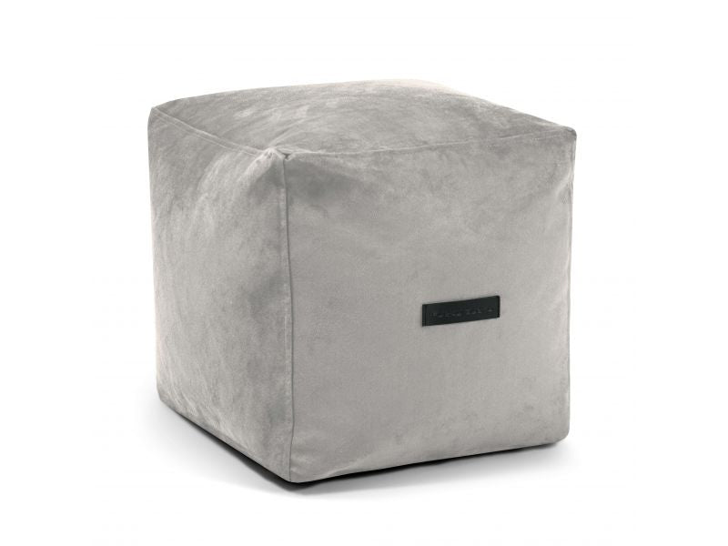 Pouf Up! Masterful White Grey