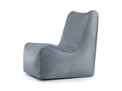 Bean bag Seat Icon Pastel Blue