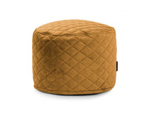 Load image into Gallery viewer, Pouf Mini Lure Luxe Mustard