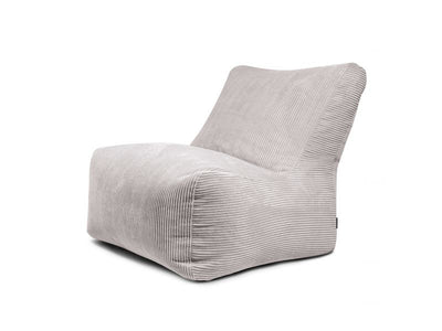 Bean bag Seat 100 Waves White Grey