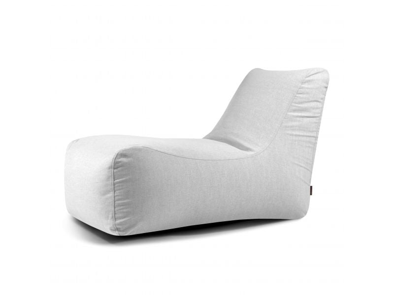 Bean bag Lounge Gaia White Grey