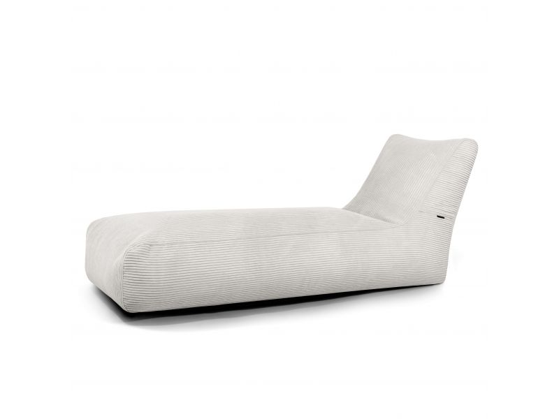Bean bag Sunbed Waves Snow