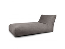 Load image into Gallery viewer, Bean bag Sunbed 90 Waves Dark Grey