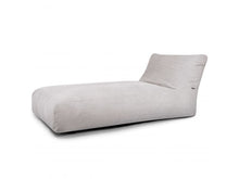 Cargar imagen en el visor de la galería, Bean bag Sunbed 90 Waves White Grey