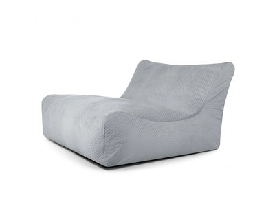 Bean bag Sofa Lounge Icon White Grey