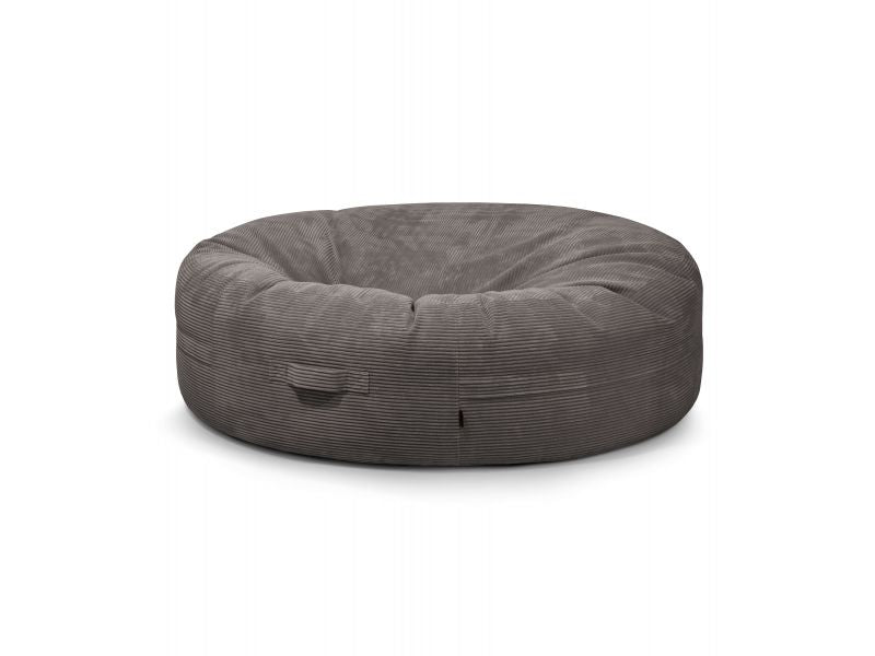 Bean bag Roll 190 Waves Dark Grey