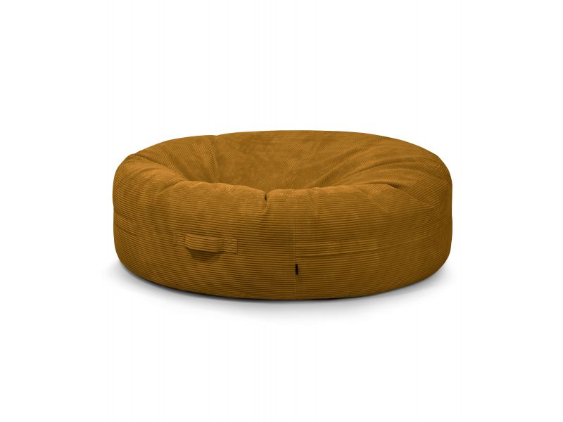 Bean bag Roll 190 Waves Mustard
